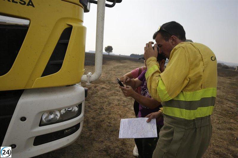 Cincuenta habitantes evacuados en Palencia por los incendios en Barniedo y Canalejas.