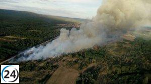 Incendios provocan alerta por contaminación de aire en León y Galicia.