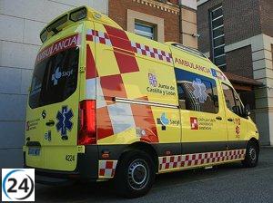 Un motorista pierde la vida en un choque con un coche en Burgos.