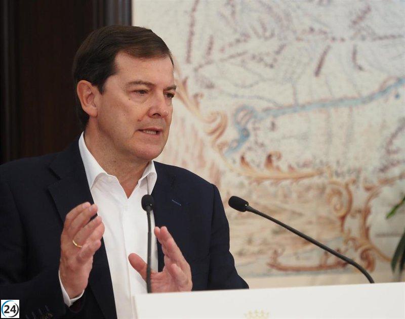 Mañueco asegura que solicitar IGR 3 no conlleva aumento de recursos para combatir incendios.