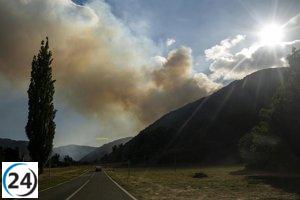 Climáticas optimizan la situación de incendios en CyL: 25 focos controlados, con ocho de gravedad 2 y seis de gravedad 1.