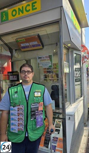 Medina del Campo celebra la llegada de 70.000 euros gracias al Cupón de la ONCE.