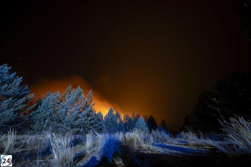 CyL extiende alerta máxima por incendios hasta el 26 de agosto.