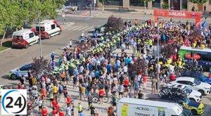 Multitud rinde homenaje al ciclista que perdió la vida en la Vuelta Ribera del Duero.