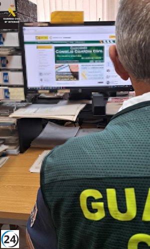 En Palencia, un hombre bajo la lupa por registrar a un empleado en cursos en línea sin autorización.