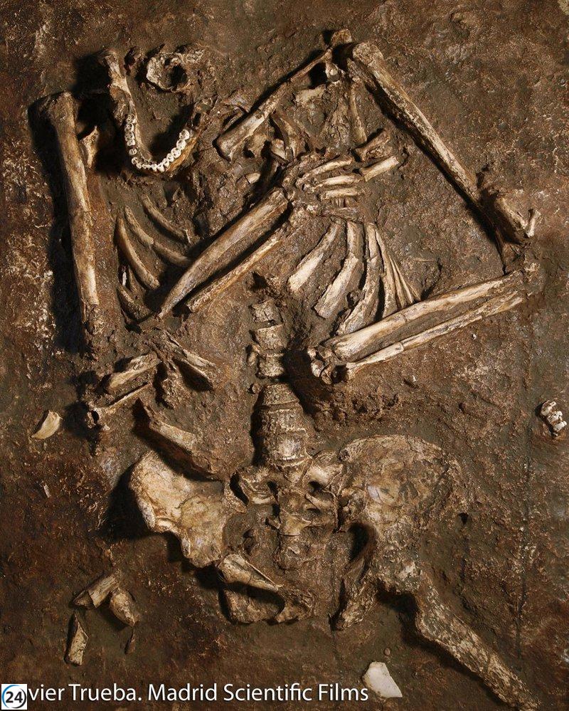 Investigadores del CENIEH en Burgos hallan prácticas funerarias de neandertales en la Península Ibérica.