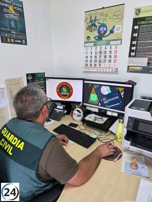 Detienen a un hombre en Palencia por engañar a sus víctimas y robarles 37.000 euros mediante 'phishing'.
