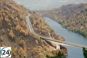 Dos soldados de León resultan heridos en un accidente de camión durante las labores contra incendios en Ourense.