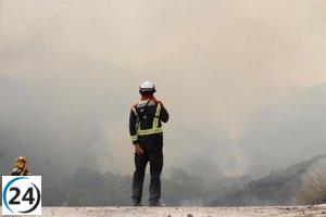 Evacuación en Anllares por incendio que se reproduce, se activa el nivel IGR 2.