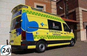 Seis afectados por el fuego en una casa en La Adrada, Ávila.