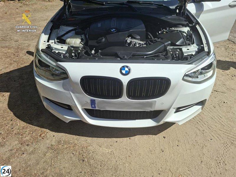 Detenido en Salamanca por usar matrícula alterada para eludir controles de seguridad.