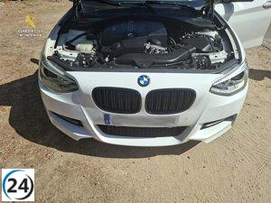 Detenido en Salamanca por usar matrícula alterada para eludir controles de seguridad.