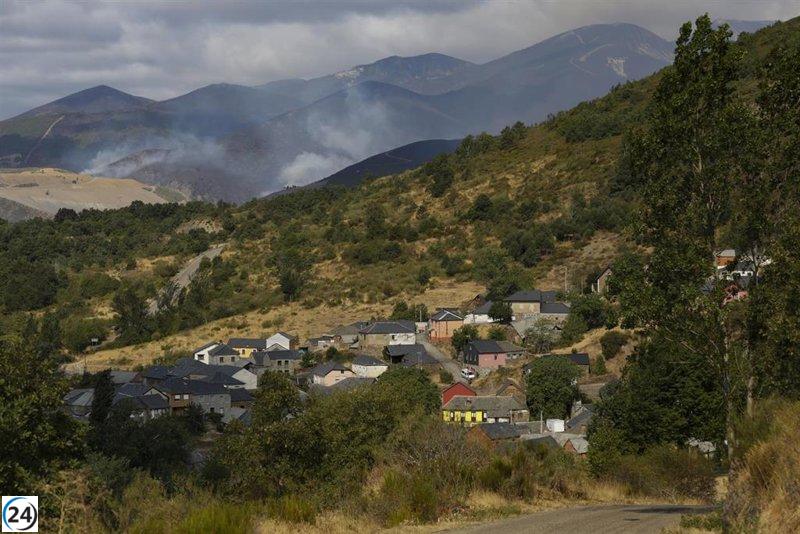 CyL reporta cinco incendios en IGR 2, cinco en nivel 1, otros cinco en grado 0 y 16 controlados.