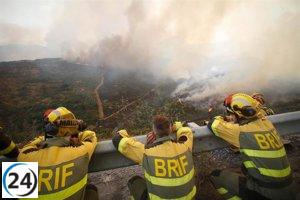 El CECOPI se disuelve tras el avance positivo del incendio de Fasgar-Colinas, que ha sido reducido a IGR 1 en León.