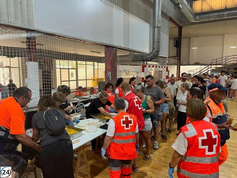 Cruz Roja despliega 597 voluntarios y 55 refugios en CyL para ayudar a víctimas de incendios.