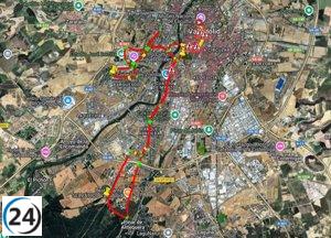 Cortes de tráfico en Valladolid por La Vuelta: detalles para el 10 y 11 de septiembre.