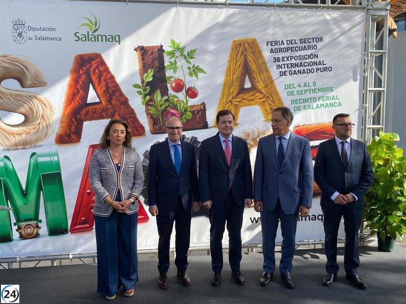 Mañueco presenta un innovador proyecto para impulsar la ganadería sostenible en Castilla y León.