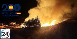 Apagan incendio en el centro de gestión de residuos de Urraca-Miguel, Ávila.