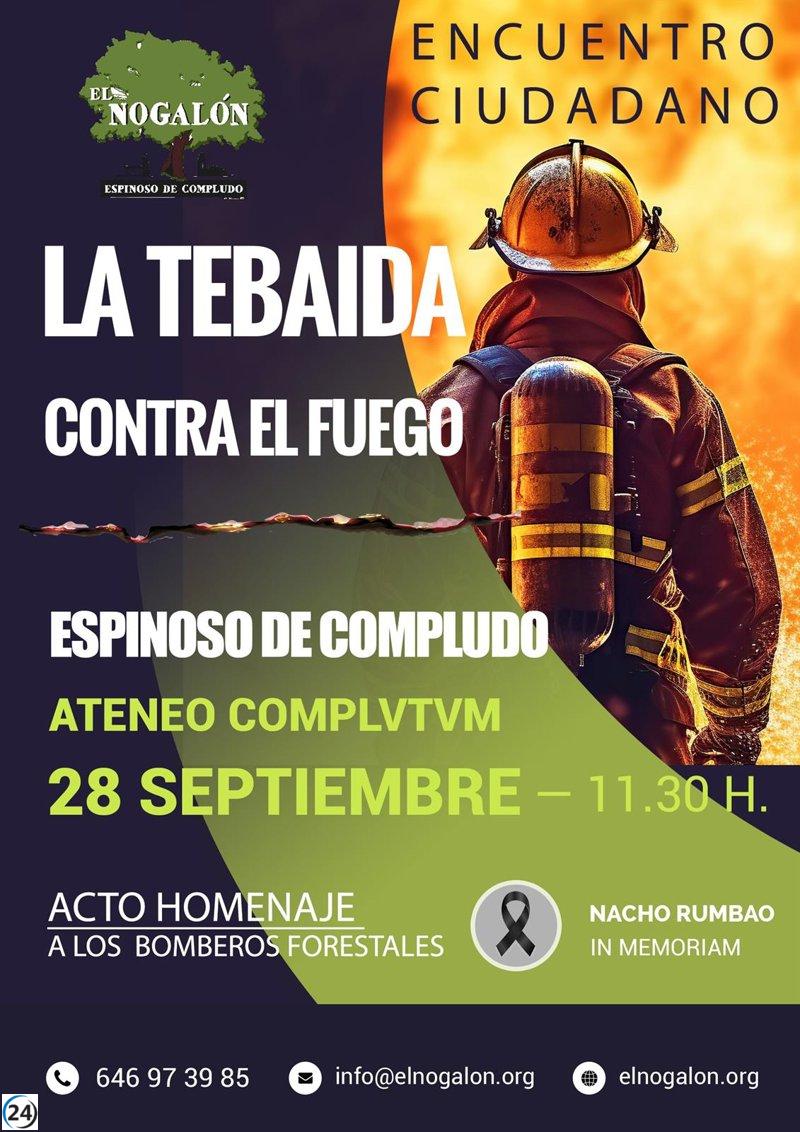 La Tebaida en León rendirá tributo el 28 de septiembre a un brigadista que perdió la vida en el incendio de Espinoso.