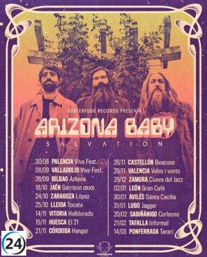 Arizona Baby regresa a los escenarios españoles con una gira que se prolongará hasta marzo.