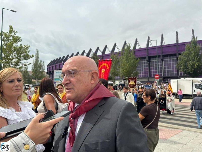 Carnero aboga por el respeto y la civilidad en las protestas de la Vuelta en Valladolid.