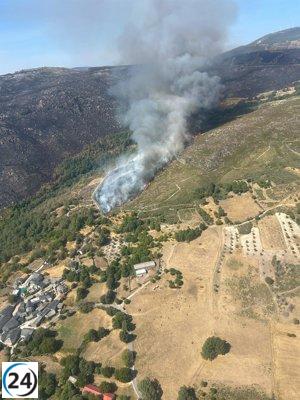 La Junta clasifica el incendio en Castromil (Zamora) como de gravedad 0.