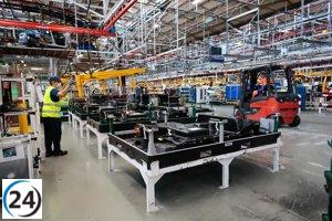 Castilla y León encabeza el aumento de la producción industrial en julio con un crecimiento del 10,1%.