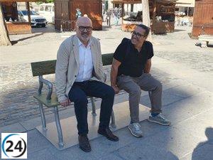 El Hay Festival transforma la Plaza Mayor en un