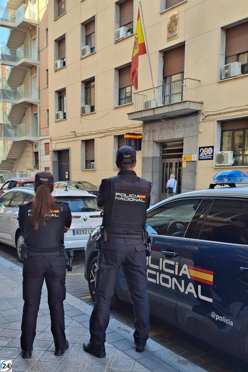 Arrestan en Valladolid a mujer por robar más de 500 euros en prendas de vestir.