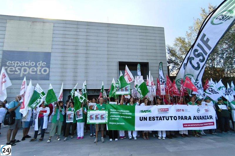 Profesionales de la salud en CyL exigen un Estatuto Marco 