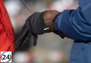 Puerto del Pico marca la temperatura más fría de España con 6,7°C.