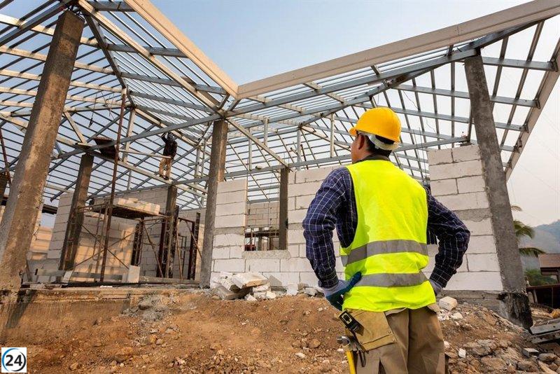 La construcción en Castilla y León se desploma un 18.5% hasta junio, con solo 585 proyectos en marcha.