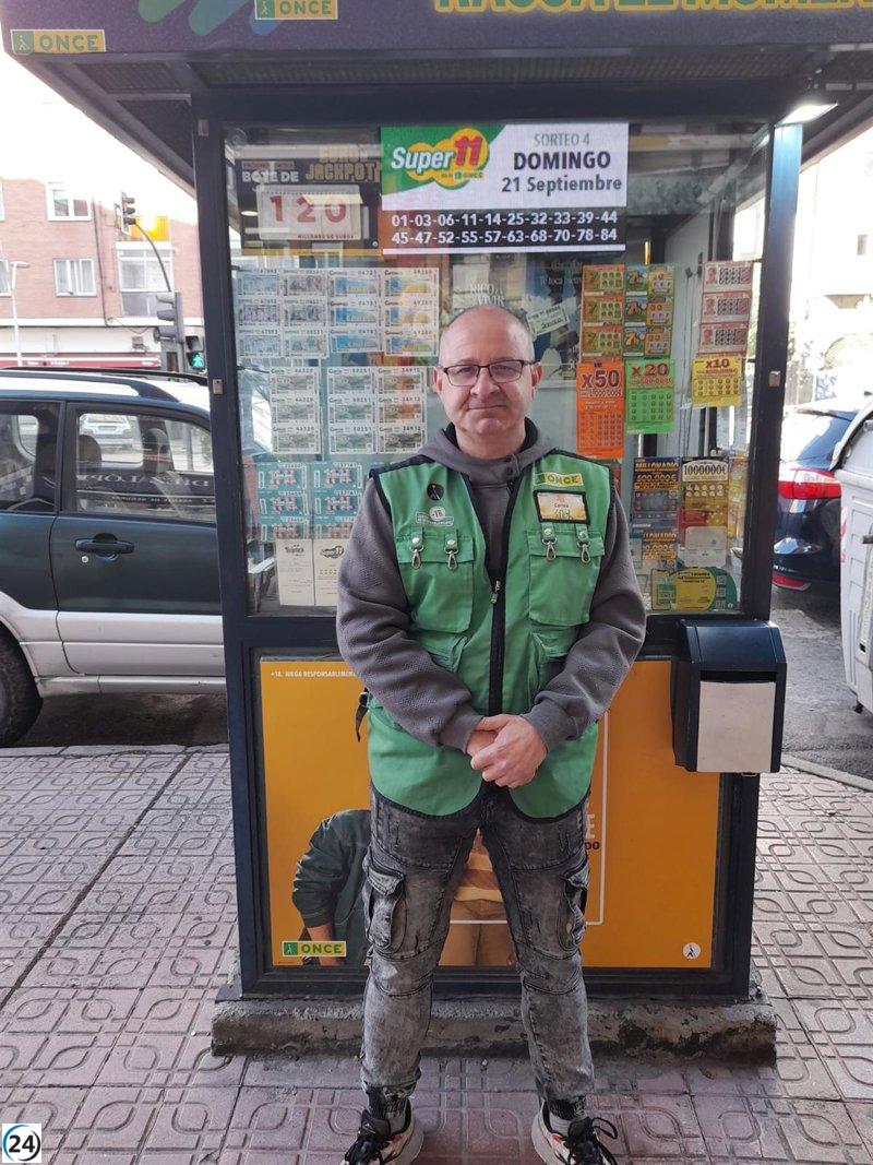 La ONCE otorga 100.000 euros en su Cupón de Fin de Semana en Burgos.