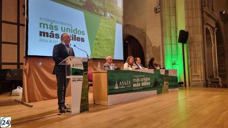 Dujo vuelve a liderar Asaja en CyL, enfocado en rentabilidad y desafíos de la PAC.