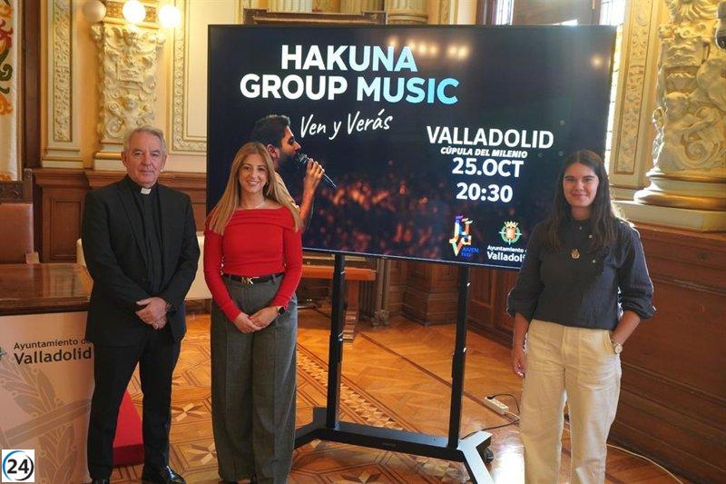 Valladolid recibe al debut de 'Hakuna Group Music' en Castilla y León.