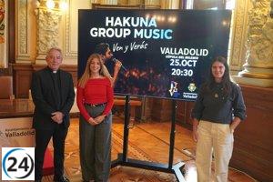 Valladolid recibe al debut de 'Hakuna Group Music' en Castilla y León.