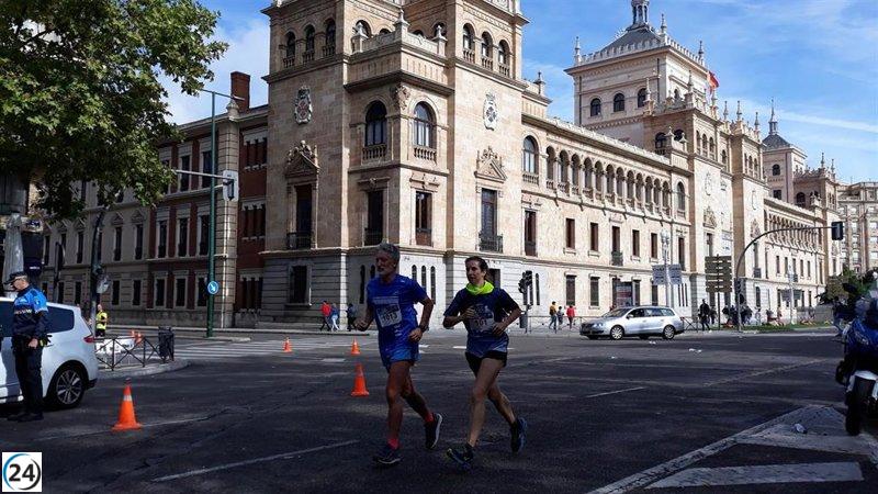 Cortes de tráfico por la Media Maratón y Legua Popular en Valladolid este domingo.