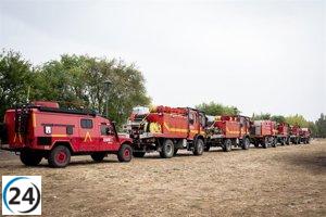 Controlado el fuego en Cerezo de Arriba (Segovia), que ha devastado 200 hectáreas.