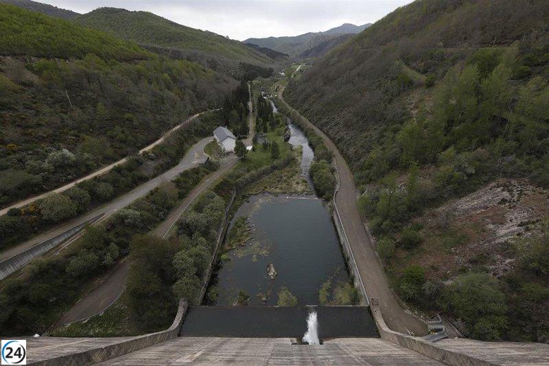 Los embalses del Duero finalizan el año hidrológico al 58,4% de su capacidad, marcando una caída de 4,3 puntos respecto al año anterior.