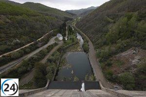 Los embalses del Duero finalizan el año hidrológico al 58,4% de su capacidad, marcando una caída de 4,3 puntos respecto al año anterior.
