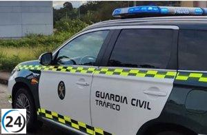 Detenido por circular a 222 km/h en la A-6 en Medina del Campo, Valladolid.