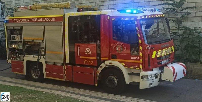 La Facultad de Medicina de Valladolid es desalojada por una falsa alarma de incendio.