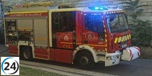 La Facultad de Medicina de Valladolid es desalojada por una falsa alarma de incendio.