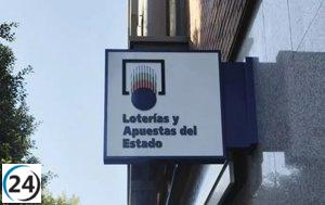 Salamanca recibe una inyección de suerte con el segundo premio de la Lotería Nacional.