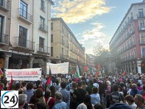 Masiva protesta en Valladolid exige el fin del 