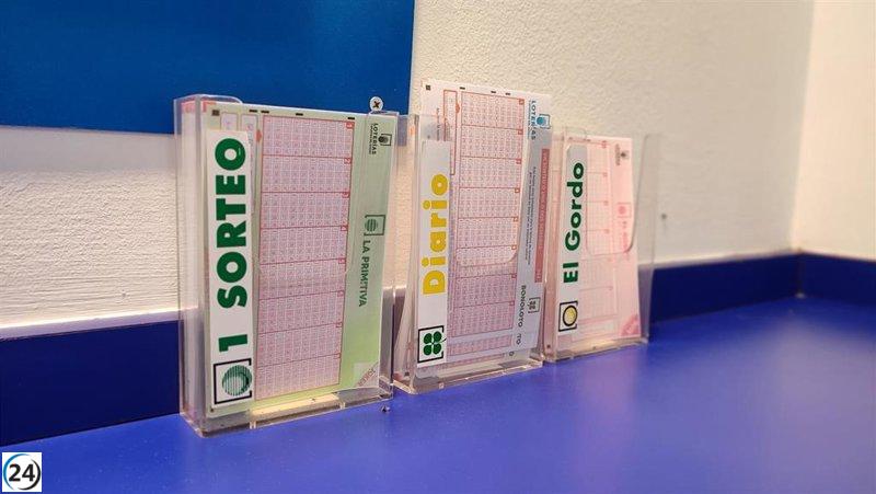 La Primitiva reparte más de 639.000 euros en Alba de Tormes.