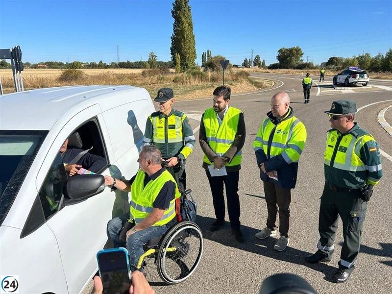 Campaña de Tráfico y Aspaym alerta sobre las distracciones al conducir.