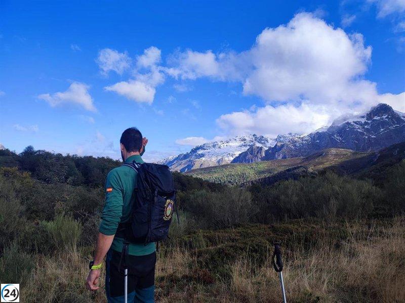 Dos senderistas en apuros son salvados en el Pico Torre Salinas, Posada de Valdeón.