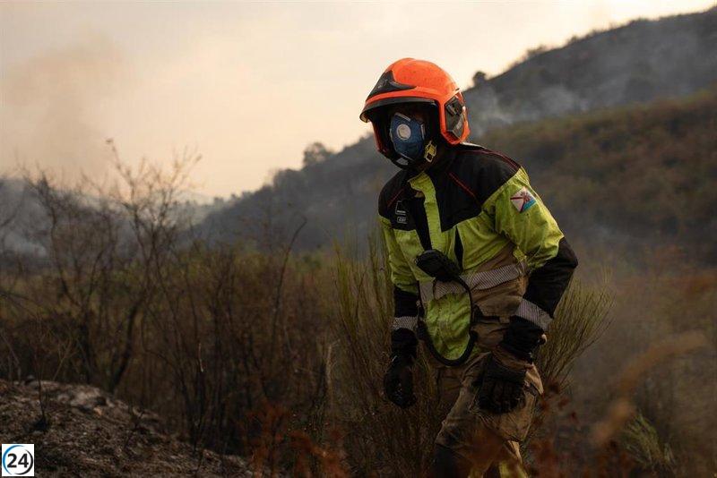 Junta advierte sobre riesgo moderado de incendios forestales del 13 al 31 de octubre.