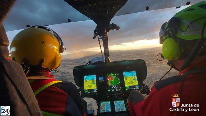 Rescatado un joven de 19 años en Peña Negra, Candelario.